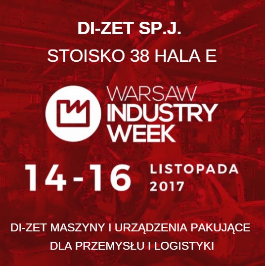 Firma DI-ZET na Targach Warsaw Industry Week 2017
